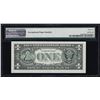 Image 2 : 2001 $1 Federal Reserve Note Mismatched Serial Number ERROR PMG Gem Unc. 65EPQ