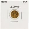 Image 1 : 1863 Mexico 1/2 Escudo Gold Coin