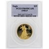 Image 1 : 1990-P $25 American Gold Eagle Proof Coin PCGS PR69DCAM