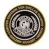 Image 1 : .999 Silver Golden Nugget Las Vegas $10 Casino Limited Edition Gaming Token