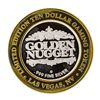 Image 2 : .999 Silver Golden Nugget Las Vegas $10 Casino Limited Edition Gaming Token