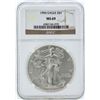 Image 1 : 1996 $1 American Silver Eagle Coin NGC MS69