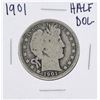 Image 1 : 1901 Barber Liberty Head Half Dollar Coin