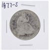 Image 1 : 1877 Liberty Seated Half Dollar Coin