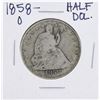 Image 1 : 1858 Liberty Seated Half Dollar Coin