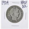 Image 1 : 1904 Barber Liberty Head Half Dollar Coin