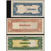 Image 2 : Lot of (3) Philippines Japanese Government Notes