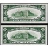 Image 2 : Lot of (2) 1934C $10 Silver Certificate Notes