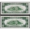 Image 2 : Lot of (2) 1934C $10 Silver Certificate Notes