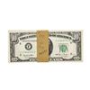 Image 1 : Pack of (50) Consecutive 1950 $10 Federal Reserve Wide Notes Atlanta Uncirculate