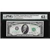 Image 1 : 1950A $10 Federal Reserve Note Cleveland Fr. 2011-D PMG Choice Uncirculated 63EP