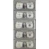 Image 1 : Lot of (5) 1935 $1 Silver Certificate Notes