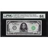 Image 1 : 1934 $1,000 Mule Federal Reserve Note Atlanta PMG Choice Uncirculated 64