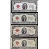 Image 1 : Lot of (4) 1928 $2 Legal Tender Notes