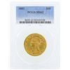 Image 1 : 1882 $10 Liberty Head Eagle Gold Coin PCGS MS62