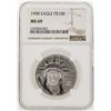 Image 1 : 1998 $100 American Eagle Platinum Coin NGC MS69