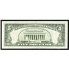 Image 2 : 1981 $5 Federal Reserve Note ERROR Partial Offset