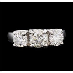 14KT White Gold 2.00ctw Diamond Ring