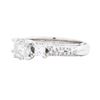 Image 2 : 18KT White Gold 1.45ctw Diamond Ring
