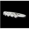 Image 2 : Platinum Ladies 0.40ctw Diamond Ring