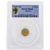 Image 1 : 1945-Mo Mexico 2 Pesos Gold Coin PCGS MS65