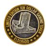 Image 1 : .999 Silver El Dorado Hotel & Casino Reno, Nevada $10 Limited Edition Gaming Tok