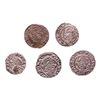 Image 1 : Lot of (5) 1540-1590 KB Hungary Ferdinand I - Madonna & Child Silver Denar Coins