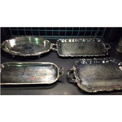 Silver Plate Trays