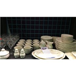 Shelf of a Set of dishes