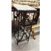 Marble topped lamp table