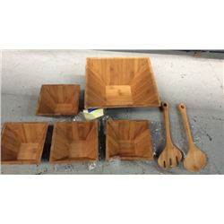 Bardenshire bamboo salad set