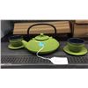 Image 1 : Gaia team kettle and cup set (green)