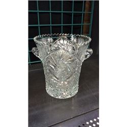 Cut Glass Vase