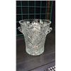 Image 1 : Cut Glass Vase