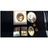 Image 1 : Collection Of Hand Painted Mini Portraits Made
