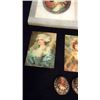 Image 3 : Collection Of Hand Painted Mini Portraits Made