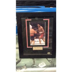 Muhammad Ali signed photo