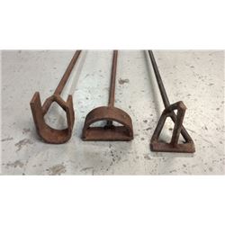 3 Branding Irons