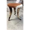 Image 2 : Longhorn Steer End Table