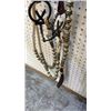 Image 3 : Fancy Gallery Bridle With Rawhide And Silver