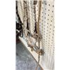 Image 2 : Fancy Silver Gallery Bridle With Rawhide Romal