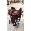 Image 1 : Montana Saddlery 16" Wade Style Roping Saddle