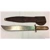 Image 1 : English Bowie Knife With Scabbard