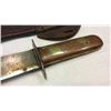 Image 3 : English Bowie Knife With Scabbard