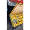 Image 1 : "Kar" metal hardware box (full of hardware)