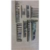 Image 1 : Lot of "Snap-on" sockets 8 racks 77 pieces