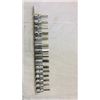 Image 2 : Lot of "Snap-on" sockets 8 racks 77 pieces