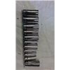 Image 3 : Lot of "Snap-on" sockets 8 racks 77 pieces