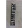 Image 8 : Lot of "Snap-on" sockets 8 racks 77 pieces