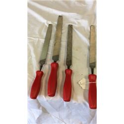 Set of 4 "Snap-on" files